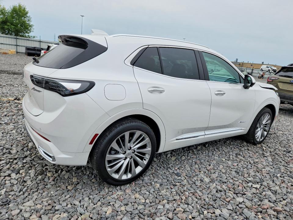 2025 Buick Envision VIN LRBFZME41SD037510 COPART salvage auction — FRONT END, Wi - Cert Of Title-Claim Paid, sold $12,100 on 2026-08-24 (photo 3)