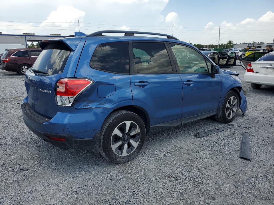 2018 Subaru Forester VIN JF2SJAGCXJH410613 COPART salvage auction — FRONT END, Fl - Cert Of Title Slvg Rebuildable, sold $2,900 on 2026-07-17 (photo 3)
