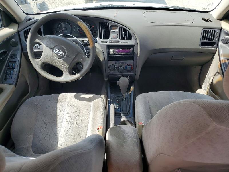 2006 Hyundai Elantra VIN KMHDN46D66U282811 COPART salvage auction — REAR END, Nv - Certificate Of Title (P), sold $400 on 2026-07-31 (photo 8)