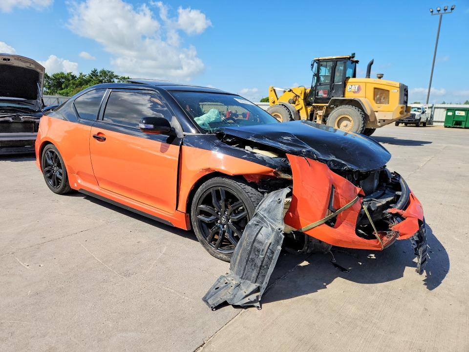 2015 Scion Tc VIN JTKJF5C71FJ008726 COPART salvage auction — FRONT END, Tx - Salvage Vehicle Title, sold $1,150 on 2026-07-09 (photo 4)