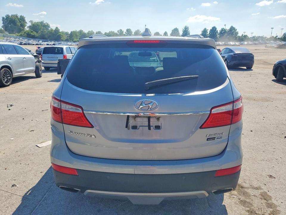 2016 Hyundai Santa fe VIN KM8SRDHF4GU160458 COPART salvage auction — MECHANICAL, Mo - Certificate Of Title, sold $1,750 on 2026-07-22 (photo 6)