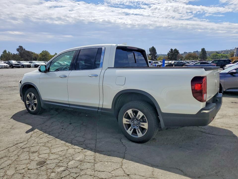 2019 Honda Ridgeline VIN 5FPYK3F78KB001766 COPART salvage auction — FRONT END, Ca - Salvage Certificate, sold $8,000 on 2026-07-24 (photo 2)
