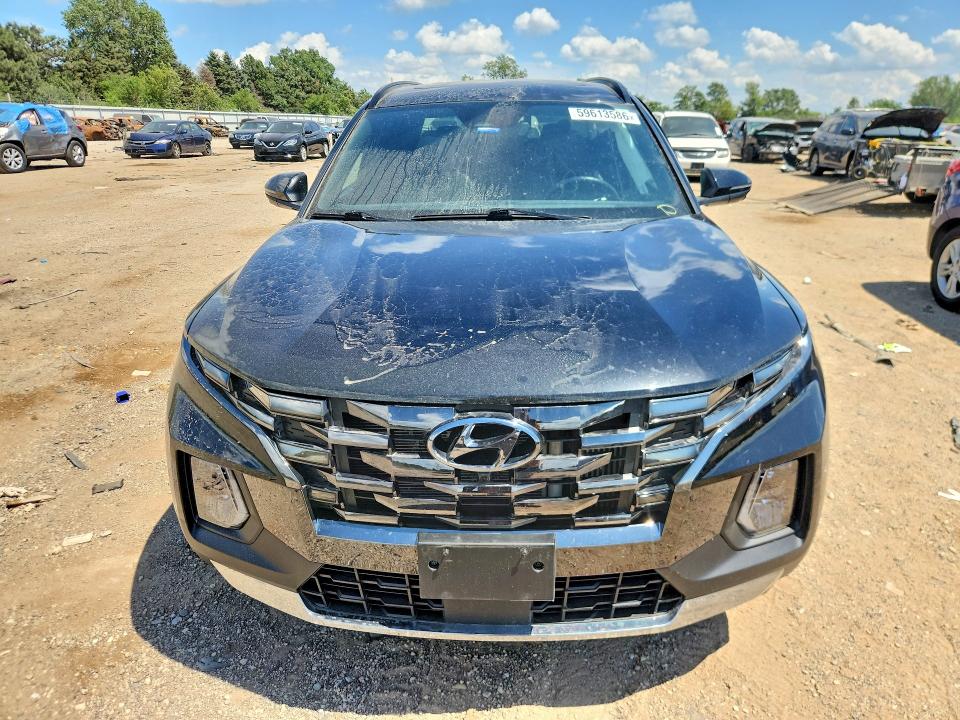 2024 Hyundai Santa cruz VIN 5NTJEDDF0RH115565 COPART salvage auction — SIDE, Il - Salvage Certificate, sold $10,600 on 2026-09-01 (photo 5)