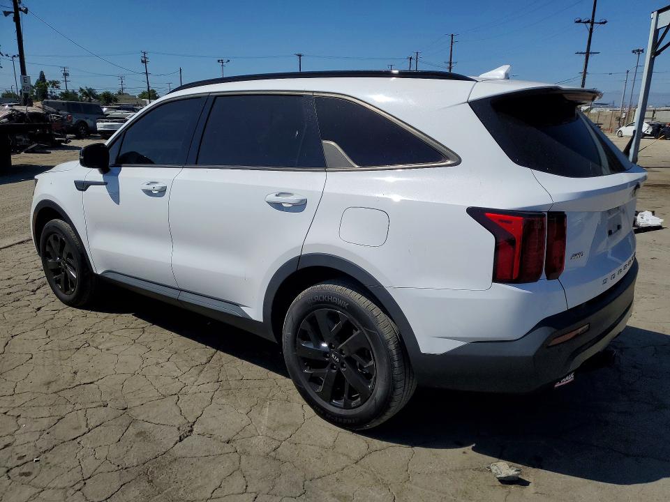 2021 Kia Sorento VIN 5XYRLDLCXMG053929 COPART salvage auction — FRONT END, Ca - Salvage Certificate, sold $8,200 on 2026-07-30 (photo 2)