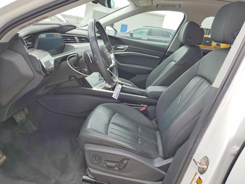 2021 Audi E-tron VIN WA1AAAGE0MB010699 COPART salvage auction — FRONT END, Ia - Cert Of Title-Salvage Title, sold $14,600 on 2026-08-26 (photo 7)
