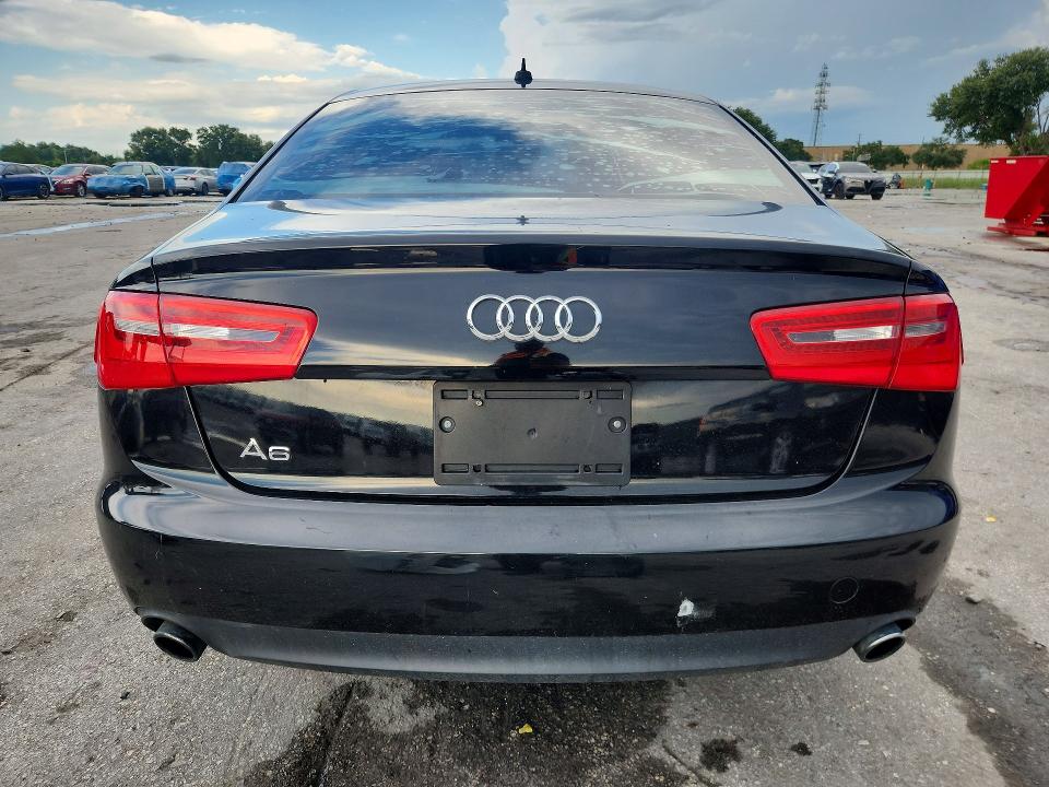 2015 Audi A6 VIN WAUCFAFC3FN015474 COPART salvage auction — MECHANICAL, Fl - Certificate Of Title (P), sold $3,800 on 2026-07-30 (photo 6)