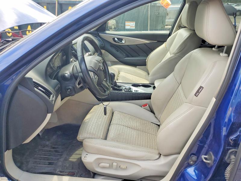 2016 Infiniti Q50 VIN JN1FV7AR2GM450403 COPART salvage auction — FRONT END, Wv - Certificate Of Title (P), sold $1,050 on 2026-07-28 (photo 7)