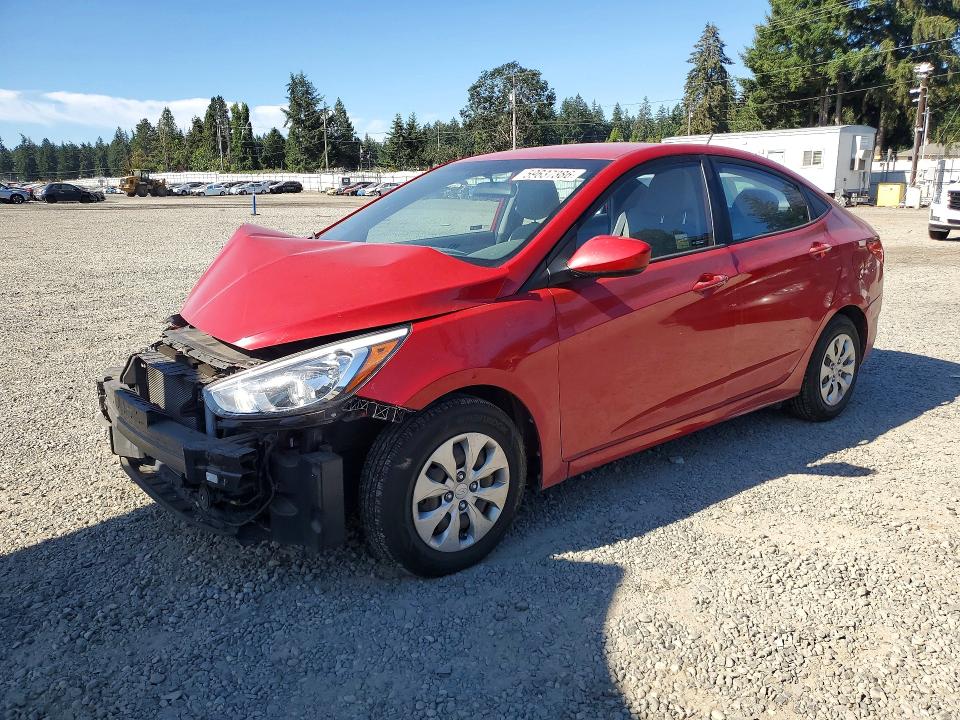 2016 Hyundai Accent VIN KMHCT4AE3GU064246 COPART salvage auction — FRONT END, Wa - Bill Of Sale, sold $775 on 2026-07-14 (photo 1)