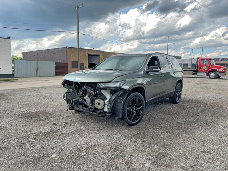 2022 Chevrolet Traverse VIN 1GNERGKW3NJ173834 COPART salvage auction — VANDALISM, Mi - Certificate Of Title (P), sold $5,100 on 2026-07-31 (photo 2)