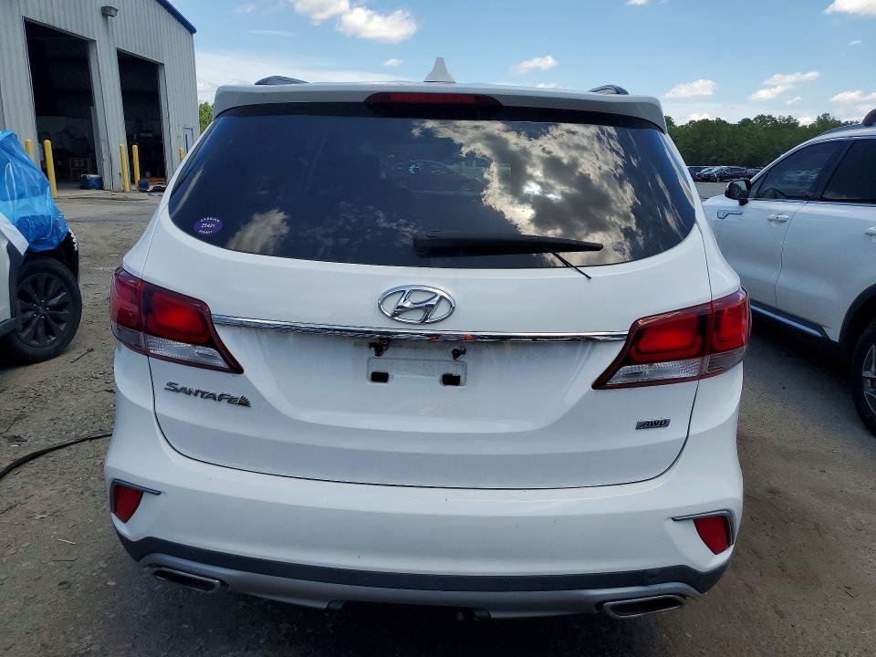 2017 Hyundai Santa fe VIN KM8SMDHF7HU182485 COPART salvage auction — MINOR DENT/SCRATCHES, Tn - Certificate Of Title, sold $2,300 on 2026-07-16 (photo 6)