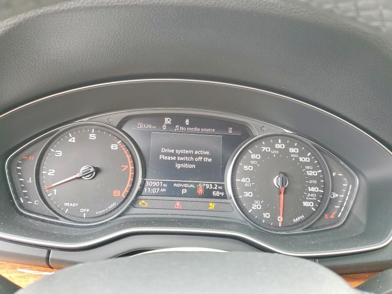 2021 Audi VIN WA1AAAFY0M2110149 COPART salvage auction — SIDE, Ny - Mv-907A Salvage Certificate, sold $8,400 on 2026-07-22 (photo 9)