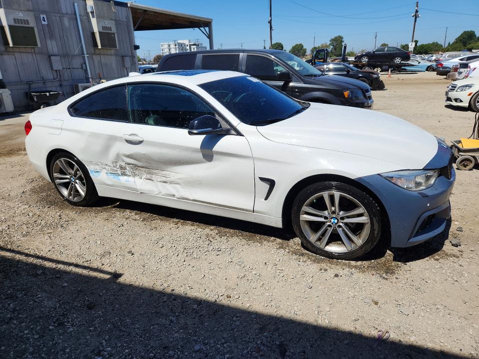 2015 BMW 4er VIN WBA3N5C54FK620914 COPART salvage auction — SIDE, Ca - Salvage Certificate, sold $2,150 on 2026-07-20 (photo 4)
