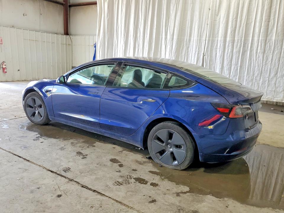 2022 Tesla Model 3 VIN 5YJ3E1EAXNF370709 COPART salvage auction — REAR END, VA - CERTIFICATE OF TITLE, sold $4,300 on 2026-07-22 (photo 2)
