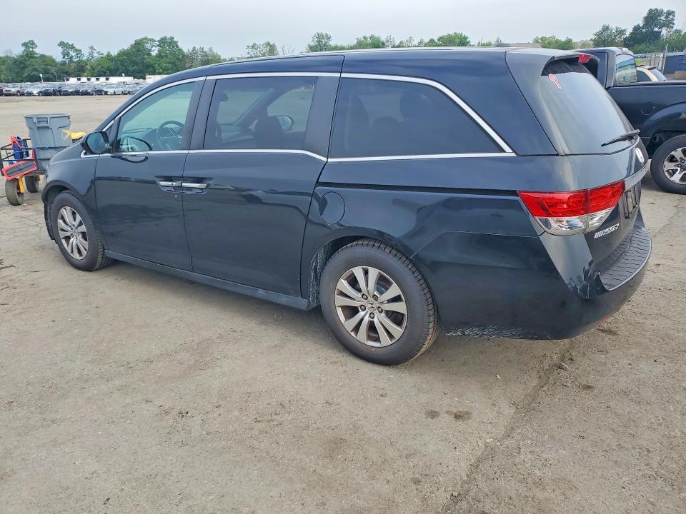 2016 Honda Odyssey VIN 5FNRL5H6XGB121344 COPART salvage auction — FRONT END, Pa - Certificate Of Salvage, sold $7,600 on 2026-07-31 (photo 2)