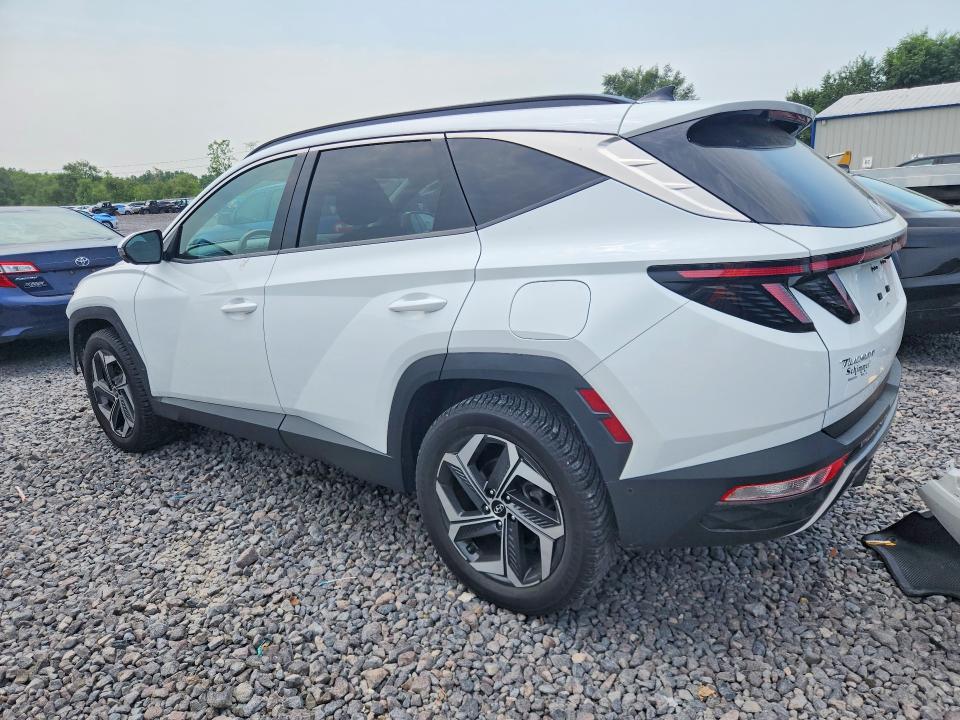 2022 Hyundai Tucson VIN 5NMJECAE0NH004350 COPART salvage auction — FRONT END, Il - Salvage Certificate, sold $7,500 on 2026-09-14 (photo 2)