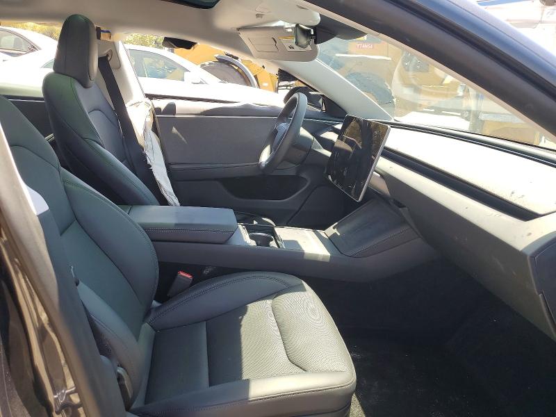 2025 Tesla Model 3 VIN 5YJ3E1EA5SF908180 COPART salvage auction — SIDE, Ca - Salvage Certificate, sold $11,100 on 2026-09-01 (photo 7)