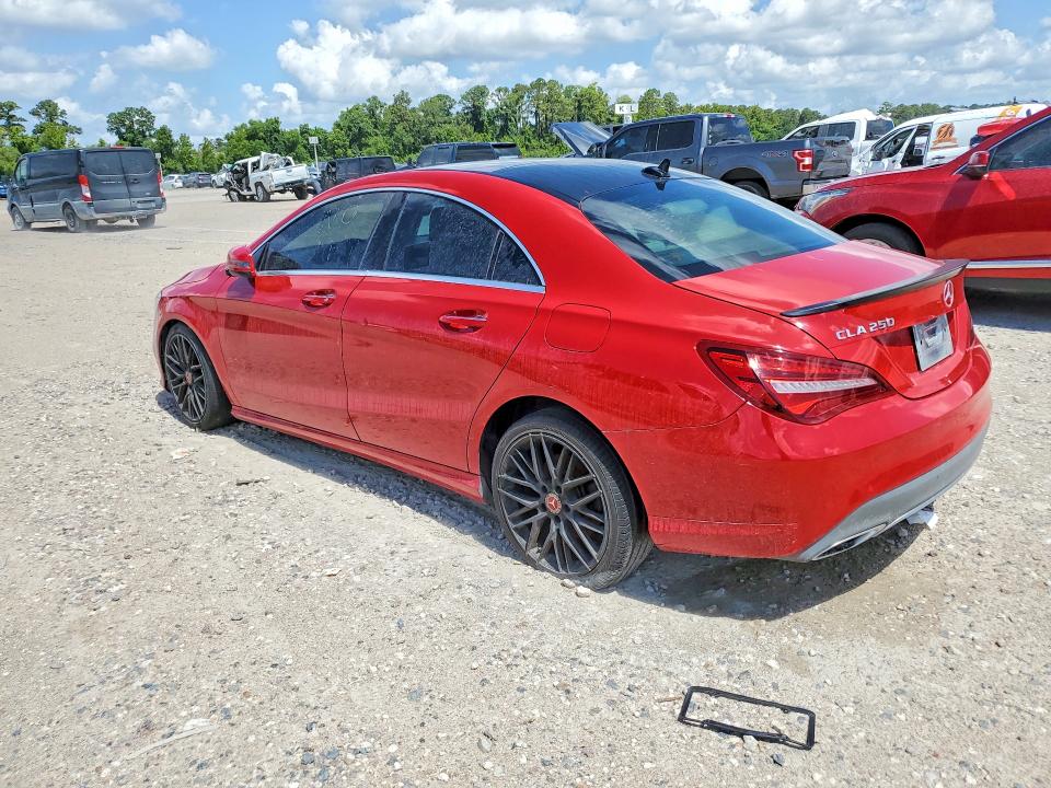 2018 Mercedes-benz Cla-klasse VIN WDDSJ4EBXJN631159 COPART salvage auction — MINOR DENT/SCRATCHES, TX - CERTIFICATE OF TITLE, sold $5,100 on 2026-07-27 (photo 2)