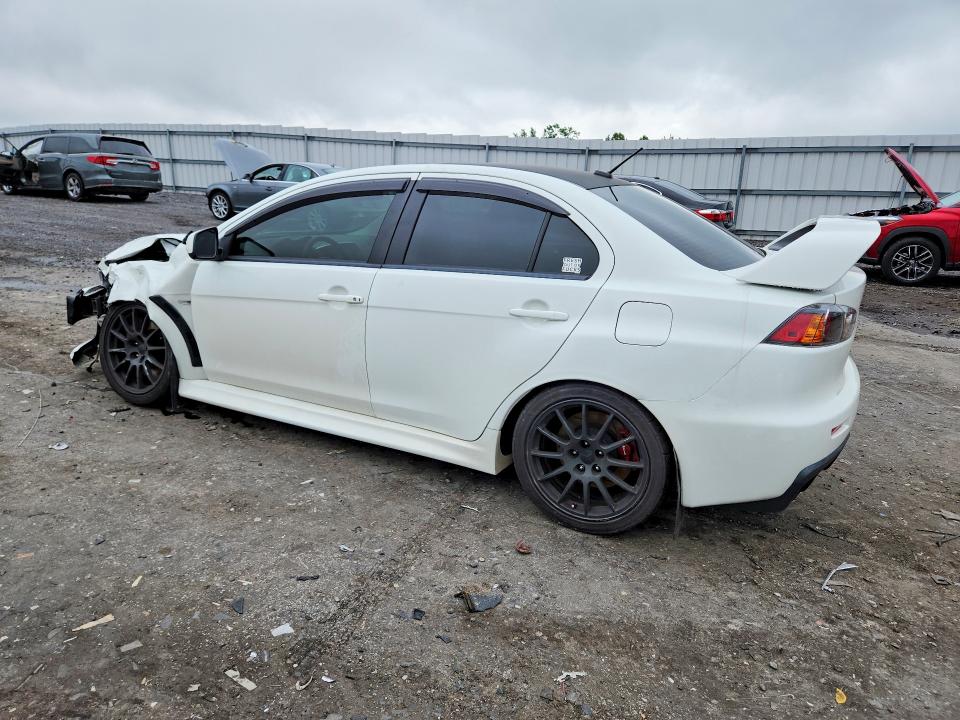 2011 Mitsubishi Lancer evolution VIN JA32W8FV3BU046909 COPART salvage auction — FRONT END, VA - CERT OF TITLE - SALVAGE, sold $8,800 on 2026-08-12 (photo 2)