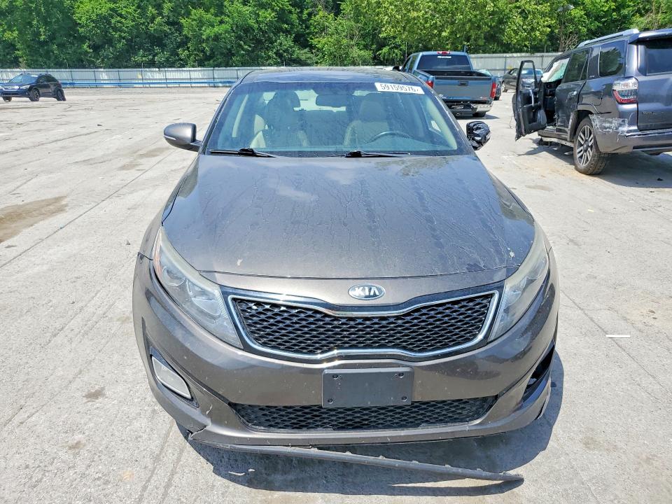 2015 Kia Optima VIN 5XXGN4A77FG399550 COPART salvage auction — REAR END, Pa - Certificate Of Salvage, sold $825 on 2026-07-16 (photo 5)
