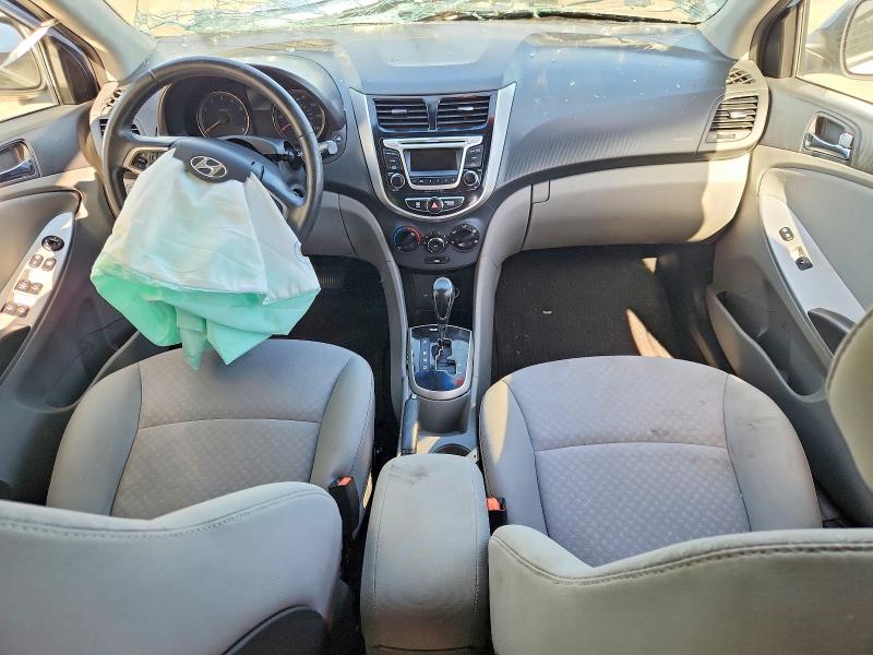 2014 Hyundai Accent VIN KMHCU5AE2EU151443 COPART salvage auction — FRONT END, AL - CERTIFICATE OF TITLE, sold $250 on 2026-07-27 (photo 8)