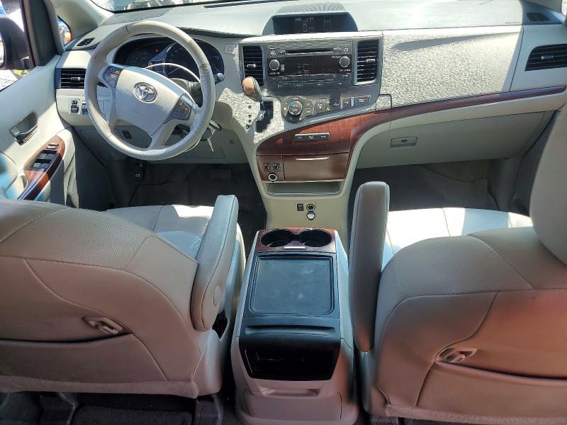 2013 Toyota Sienna VIN 5TDYK3DC2DS377998 COPART salvage auction — FRONT END, Oh - Cert Of Title-Salvage, sold $1,350 on 2026-07-24 (photo 8)