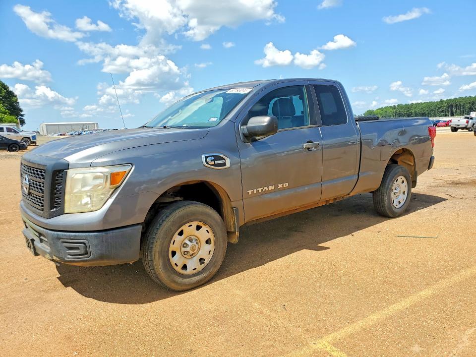 2017 Nissan TITAN VIN 1N6BA1C37HN561812 COPART salvage auction — MINOR DENT/SCRATCHES, TX - CERTIFICATE OF TITLE, sold $4,200 on 2026-08-03 (photo 1)