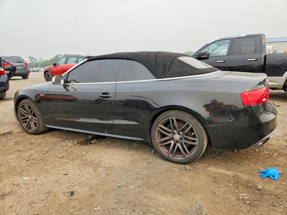 2015 Audi S5 VIN WAUCGAFH6FN009242 COPART salvage auction — MECHANICAL, PA - CERT OF TITLE (P), sold $9,300 on 2026-07-24 (photo 2)