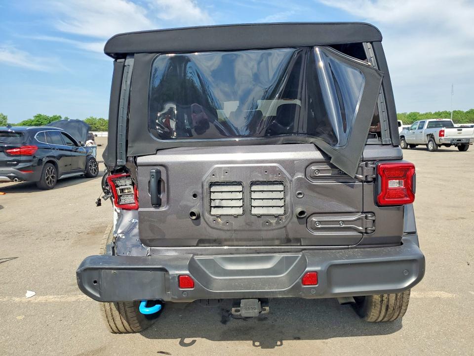 2024 Jeep Wrangler / VIN 1C4RJXP67RW207082 COPART salvage auction — REAR END, Ny - Mv-907A Salvage Certificate, sold $12,700 on 2026-07-20 (photo 6)