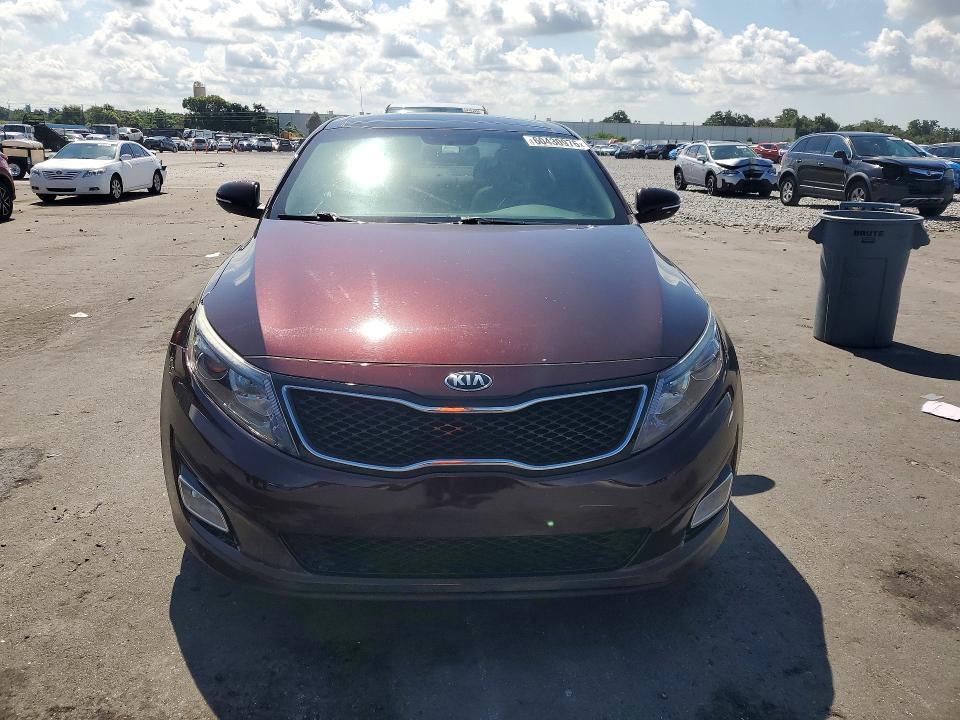 2015 Kia Optima VIN 5XXGN4A73FG485101 COPART salvage auction — SIDE, Salvage Title, sold $925 on 2026-07-22 (photo 5)
