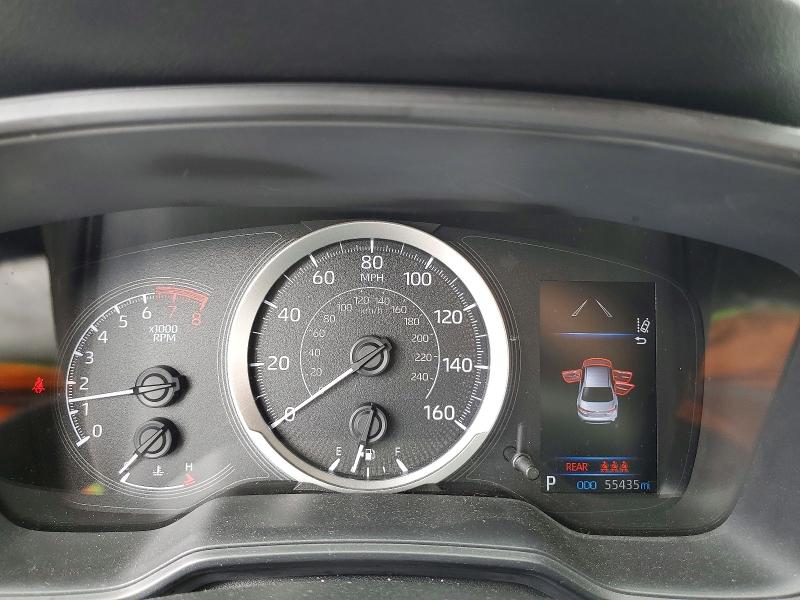 2020 Toyota Corolla VIN JTDEPRAE0LJ001101 COPART salvage auction — FRONT END, CA - SALVAGE CERTIFICATE, sold $250 on 2026-07-21 (photo 9)
