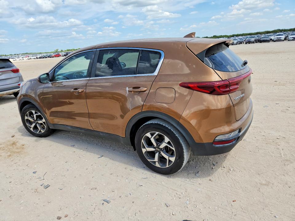 2020 Kia Sportage VIN KNDPM3AC9L7700592 COPART salvage auction — HAIL, TX - CERTIFICATE OF TITLE, sold $3,700 on 2026-07-30 (photo 2)