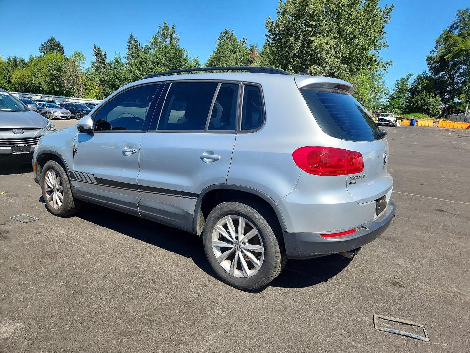 2017 Volkswagen Tiguan VIN WVGBV7AX2HK051719 COPART salvage auction — MECHANICAL, OR - CERT OF TITLE-RECONSTRUCTED, sold $750 on 2026-08-05 (photo 2)