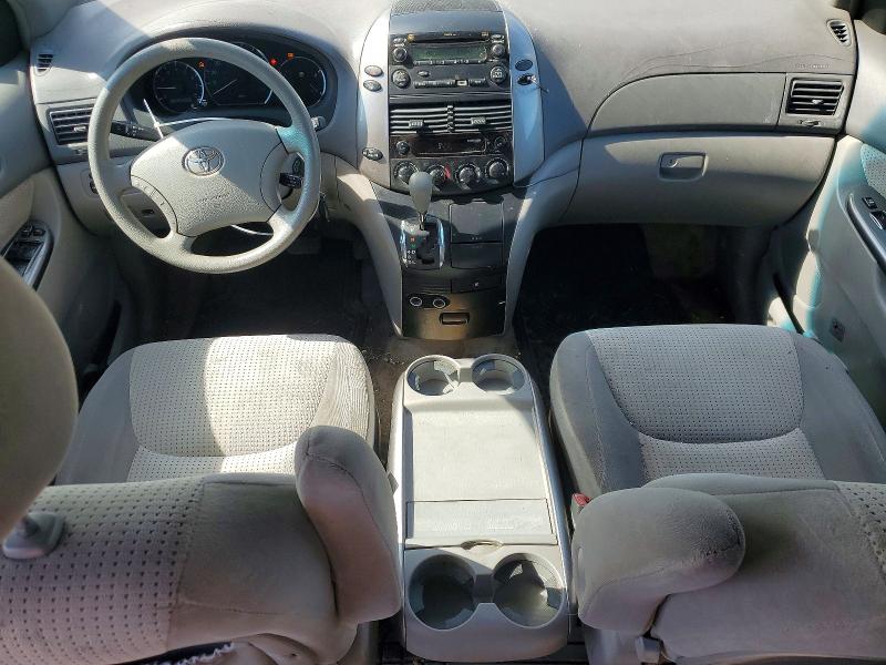 2007 Toyota Sienna VIN 5TDZK23CX7S094754 COPART salvage auction — REAR END, IN - CERTIFICATE OF TITLE, sold $1,050 on 2026-07-25 (photo 8)