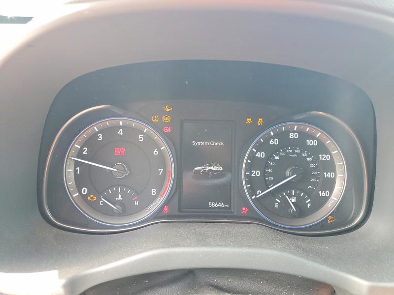 2022 Hyundai Kona VIN KM8K3CAB3NU831375 COPART salvage auction — SIDE, NC - SALVAGE CERTIFICATE OF TITLE (P), sold $275 on 2026-07-23 (photo 9)