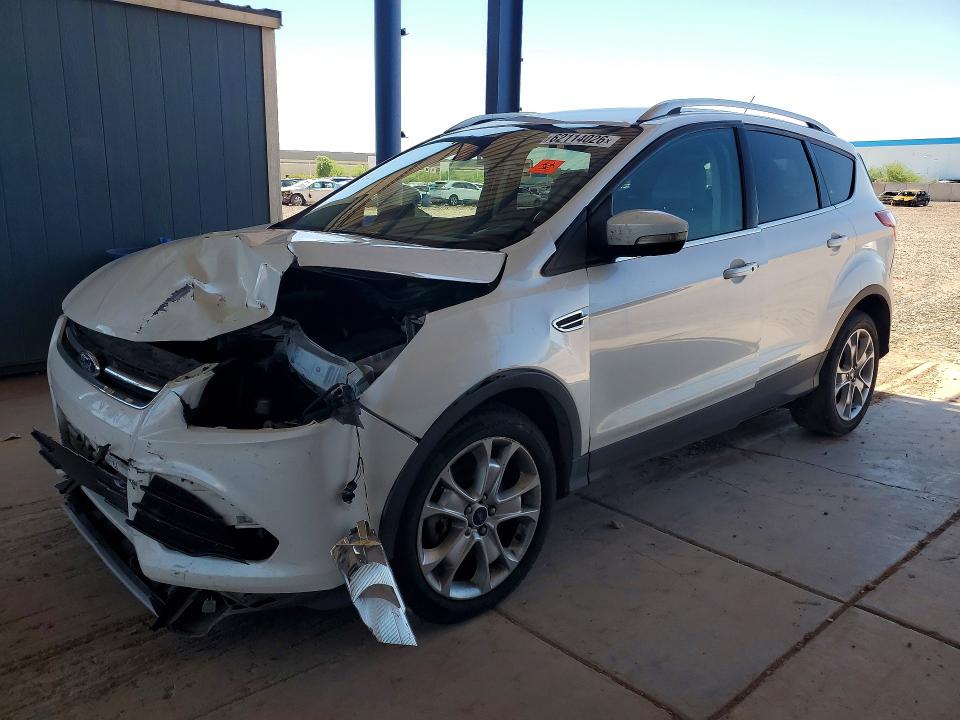 2016 Ford Escape VIN 1FMCU0J92GUA15158 COPART salvage auction — FRONT END, Az - Cert Of Title - Salvage, sold $175 on 2026-07-30 (photo 1)