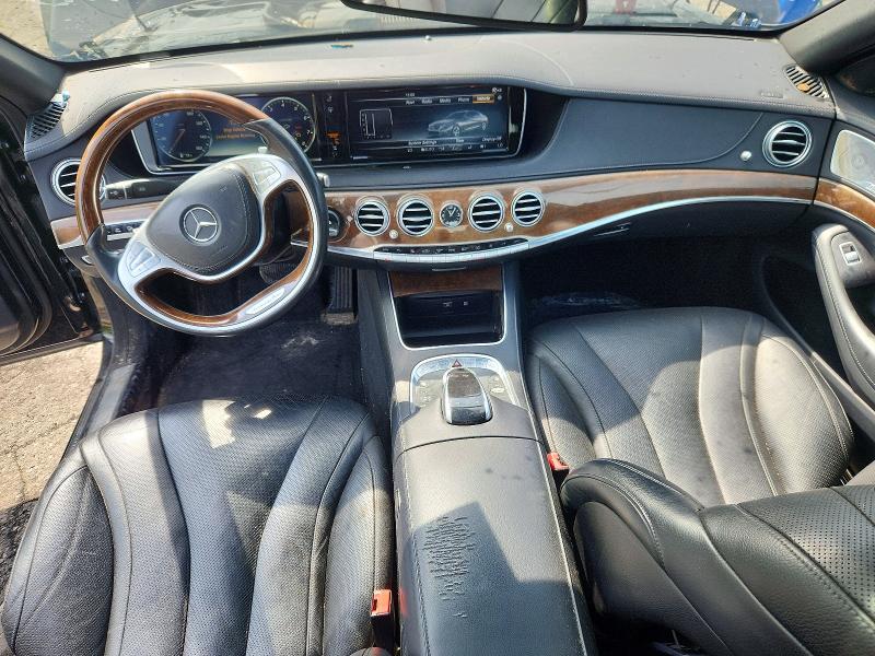 2016 Mercedes-benz S-klasse VIN WDDUG8FB8GA239858 COPART salvage auction — MINOR DENT/SCRATCHES, MI - CERTIFICATE OF TITLE (P), sold $8,800 on 2026-08-11 (photo 8)
