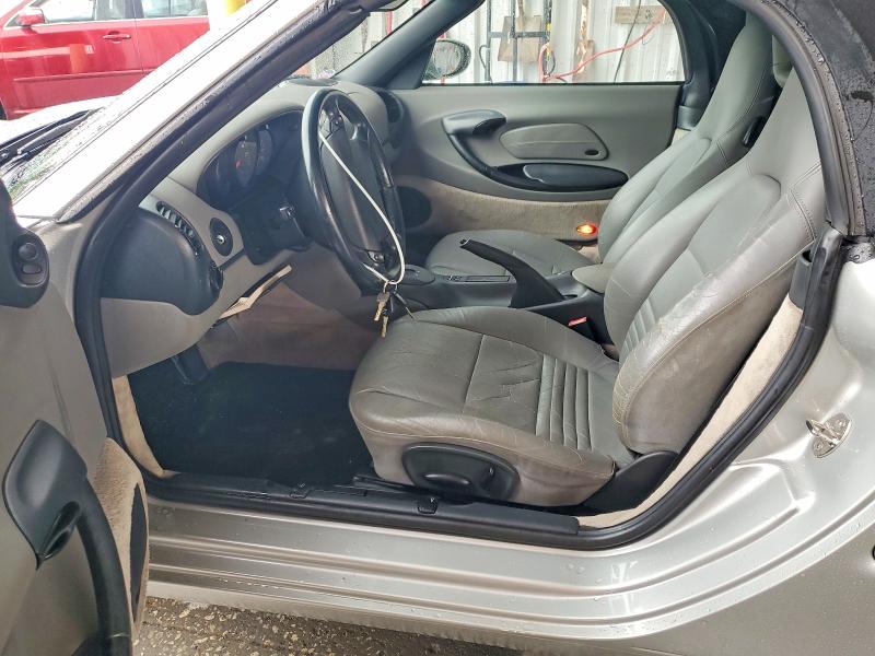 1999 Porsche Boxster VIN WP0CA298XXU629833 COPART salvage auction — NORMAL WEAR, Fl - Certificate Of Title, sold $1,850 on 2026-08-04 (photo 7)