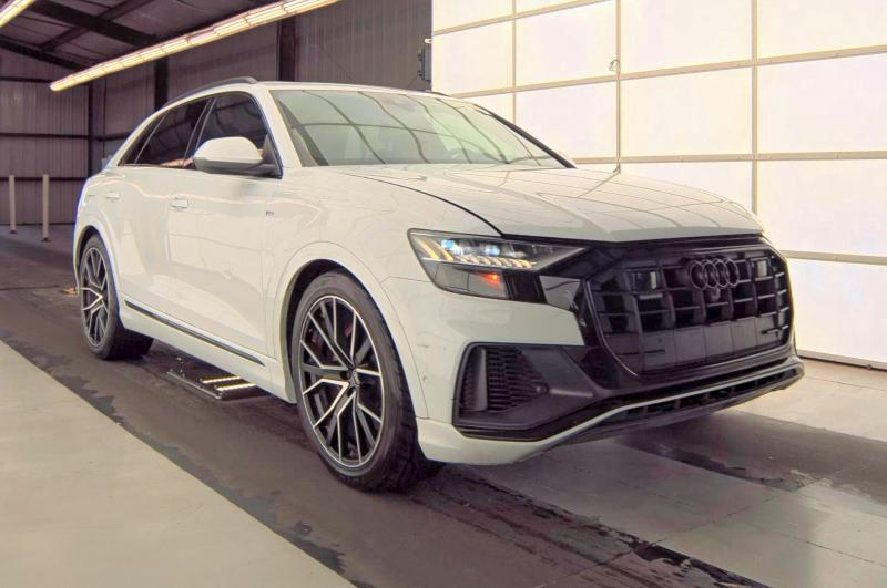 2021 Audi Q8 VIN WA1FVAF14MD026496 COPART salvage auction — NORMAL WEAR, TX - CERTIFICATE OF TITLE (P), sold $19,900 on 2026-07-23 (photo 1)