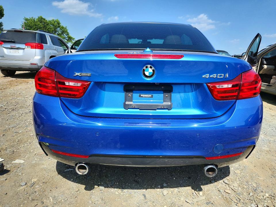 2017 BMW VIN WBA4U1C54H5A16137 COPART salvage auction — FRONT END, NJ - CERT OF TITLE-SALVAGE, sold $250 on 2026-07-29 (photo 6)