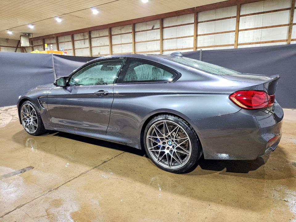2018 BMW M4 VIN WBS4Y9C52JAC88150 COPART salvage auction — HAIL, Oh - Cert Of Title-Salvage, sold $16,000 on 2026-07-30 (photo 2)