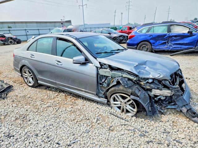 2014 Mercedes-benz C class VIN WDDGF8ABXER305624 COPART salvage auction — FRONT END, OH - CERT OF TITLE-SALVAGE, sold $150 on 2026-07-28 (photo 4)