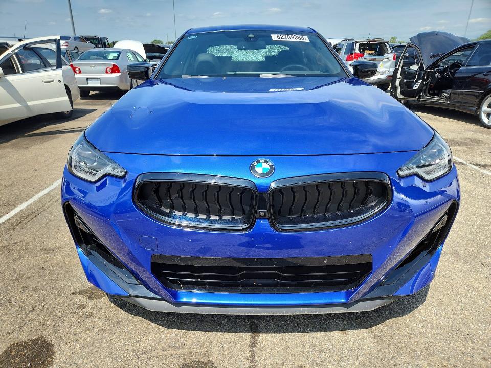 2024 BMW M2 VIN 3MW53CM09R8E76630 COPART salvage auction — REAR END, OH - CERT OF TITLE-SALVAGE, sold $23,100 on 2026-07-31 (photo 5)