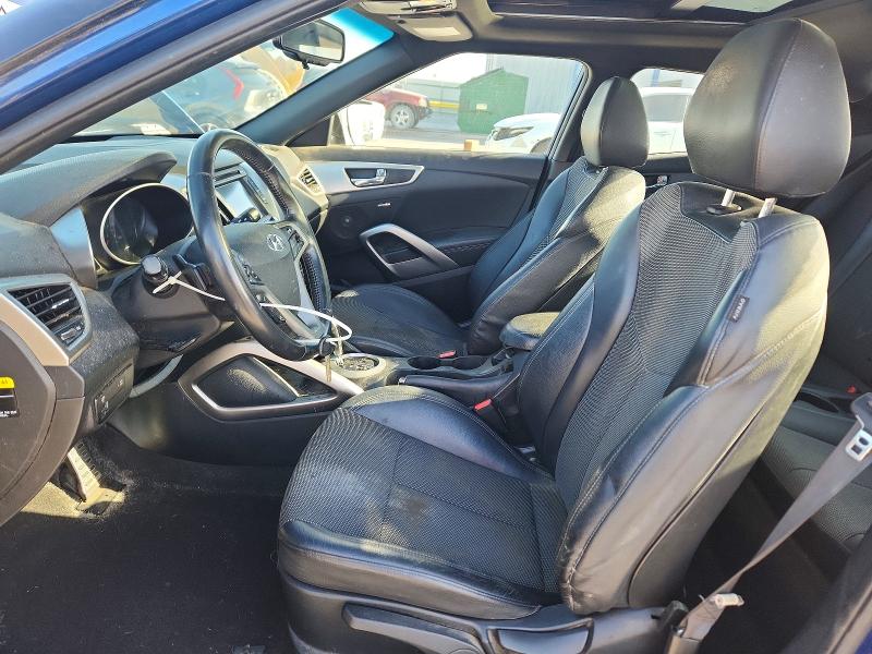 2016 Hyundai Veloster VIN KMHTC6AD9GU302524 COPART salvage auction — REAR END, Ok - Cert Of Title-Salvage, sold $1,400 on 2026-07-15 (photo 7)