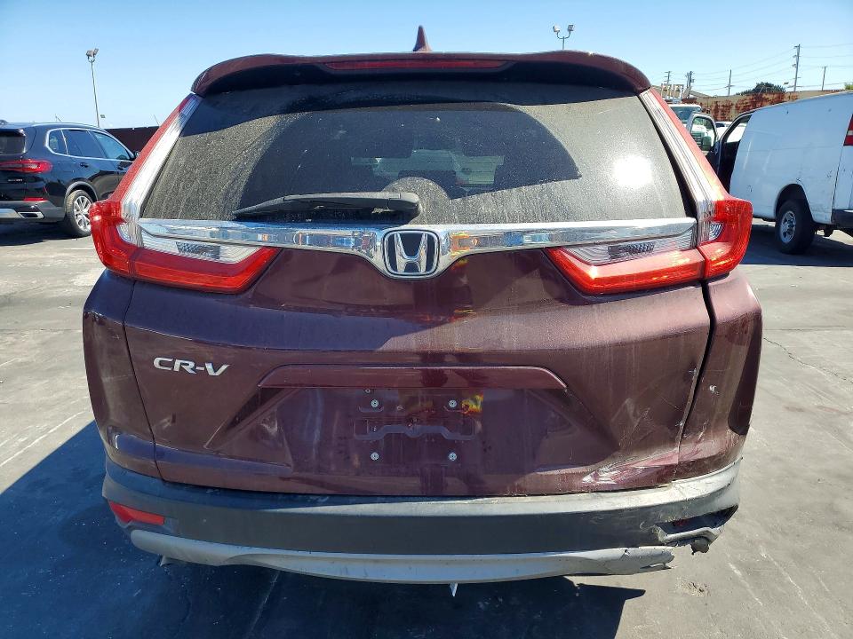 2019 Honda Cr-v VIN 7FARW1H89KE028507 COPART salvage auction — REAR END, Ca - Salvage Certificate, sold $8,100 on 2026-07-24 (photo 6)