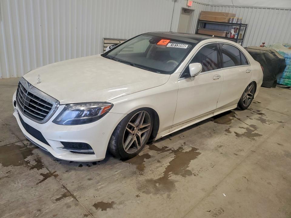 2014 Mercedes-benz S class VIN WDDUG8CB9EA057992 COPART salvage auction — MECHANICAL, SC - CERTIFICATE OF TITLE, sold $4,200 on 2026-08-11 (photo 1)