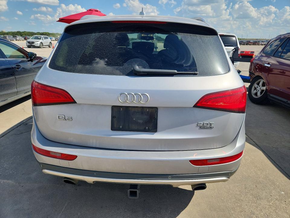 2017 Audi Q5 VIN WA1L2AFP1HA026463 COPART salvage auction — FRONT END, Tx - Salvage Vehicle Title, sold $2,850 on 2026-07-16 (photo 6)