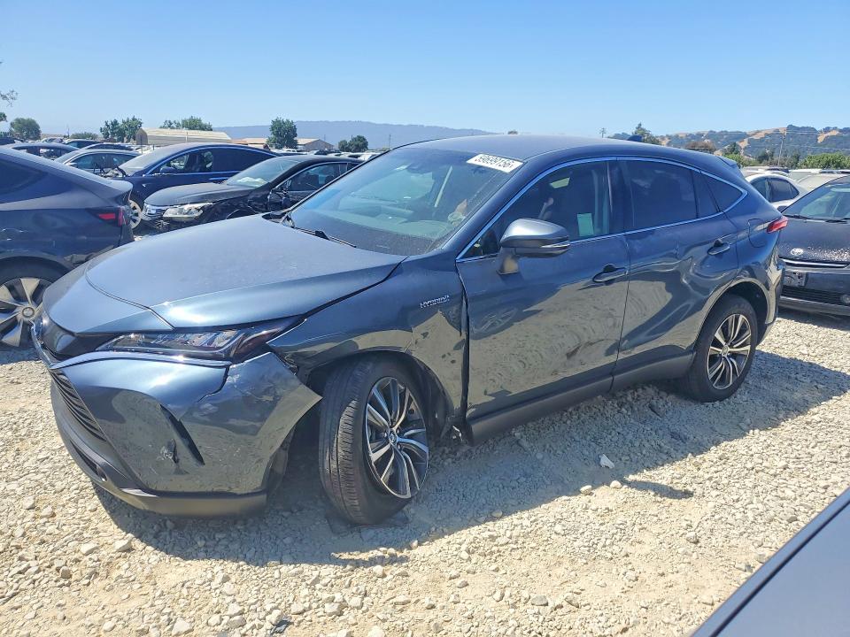 2021 Toyota Venza VIN JTEAAAAH6MJ025069 COPART salvage auction — FRONT END, Ca - Salvage Certificate, sold $13,500 on 2026-07-14 (photo 1)