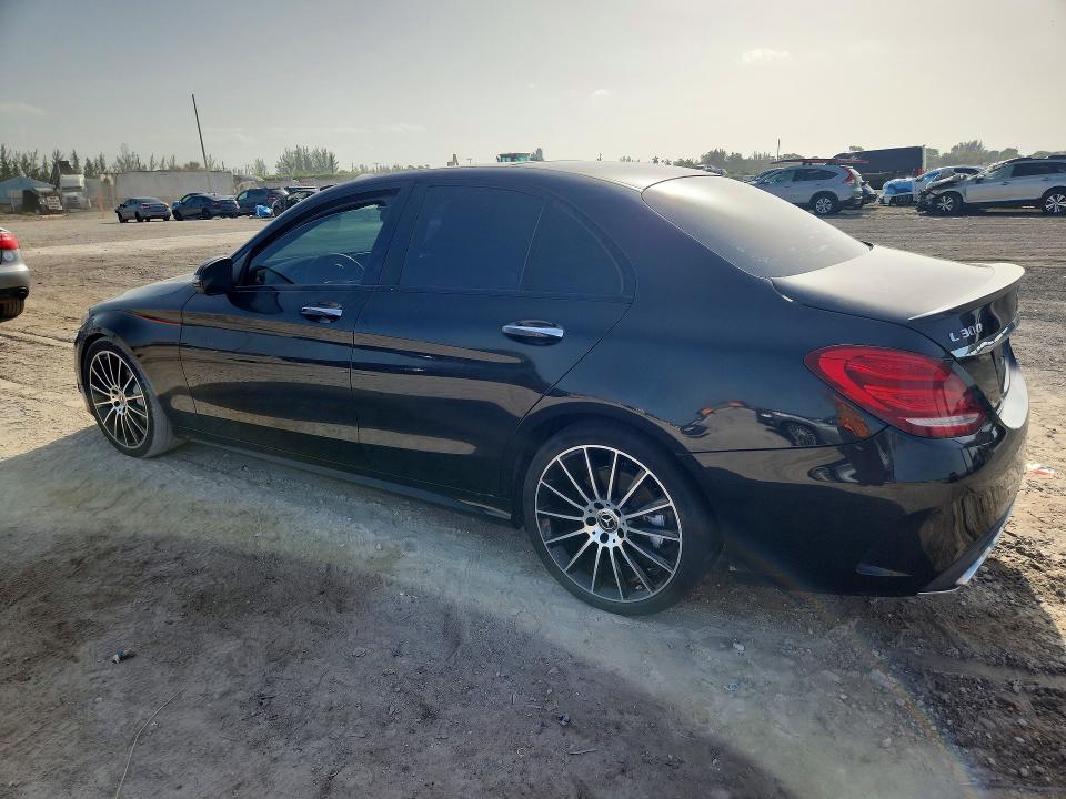 2018 Mercedes-benz C-klasse VIN WDDWF4JB0JR407092 COPART salvage auction — FRONT END, Fl - Certificate Of Title, sold $12,600 on 2026-07-28 (photo 2)