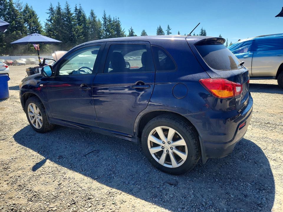 2012 Mitsubishi Outlander VIN JA4AR4AU0CZ003347 COPART salvage auction — MECHANICAL, Wa - Vehicle Cert Of Ownership-Titl, sold $425 on 2026-07-28 (photo 2)