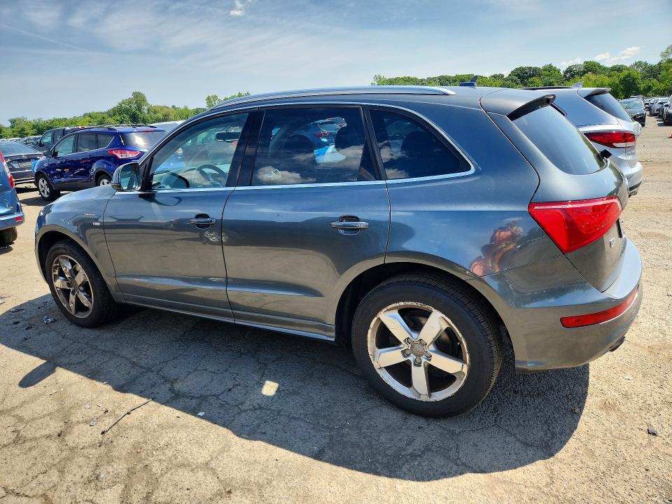 2012 Audi Q5 VIN WA1DKAFP5CA043747 COPART salvage auction — REAR END, Ct - Certificate Of Title, sold $825 on 2026-07-31 (photo 2)